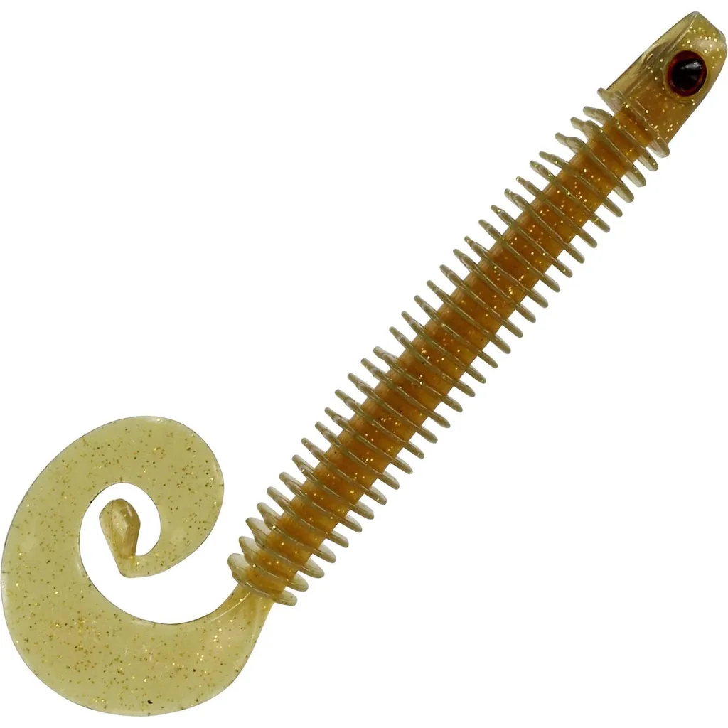Westin Ring Teez CT Gummiköder 10cm 4g Motoroil Goldfarben