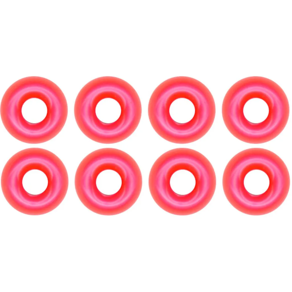 FTM Tungsten Perle Omura rundes Loch Senkgewicht 2.8mm Fluo Pink