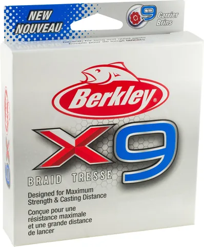 Berkley X9 Braid 0.30mm 22.7kg 300m Low-Vis Green