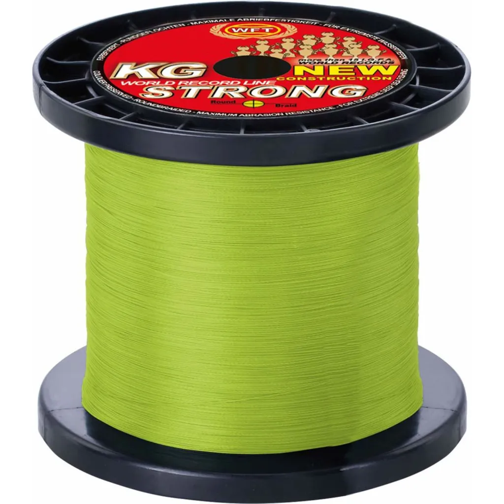 WFT Strong Chartreuse Geflechtschnur 0.18mm 22kg 1000m