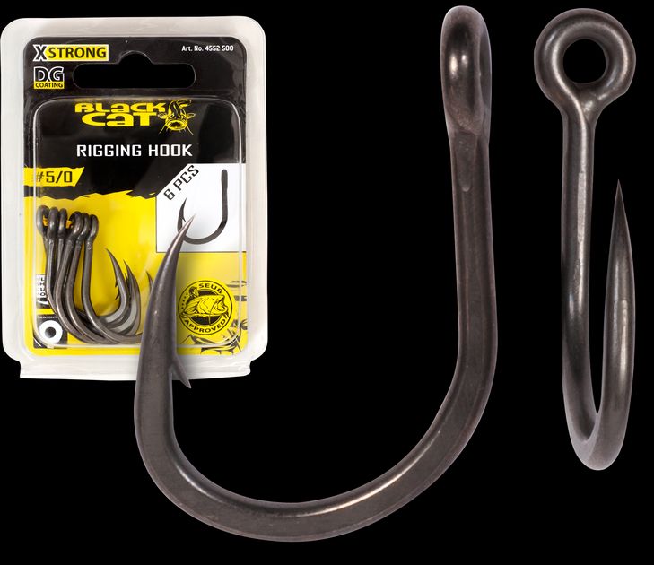 Black Cat Rigging Hook DG 4/0 6pcs