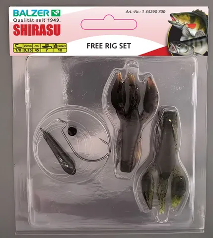Balzer Ready to Fish Free Rig #1/0 10g 7cm