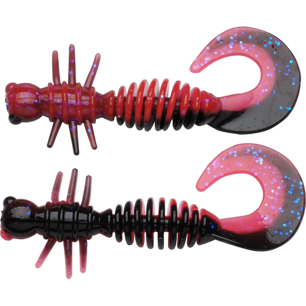Berkley PowerBait Power Curly Gummiköder 5.5cm Salmon Egg Red Black