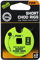 Fox Armapoint Chod Rig #8 11.34kg 3pcs Stiff Rig Beaked