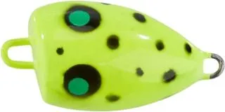 Balzer Popper Splash 3cm 2g UV Gelb/Schwarz