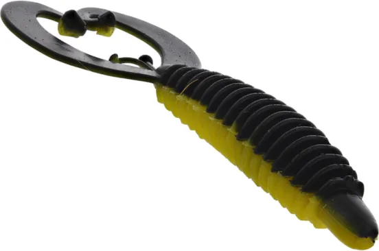 Westin Ringcraw Softbaits 6cm Black Chartreuse Banana
