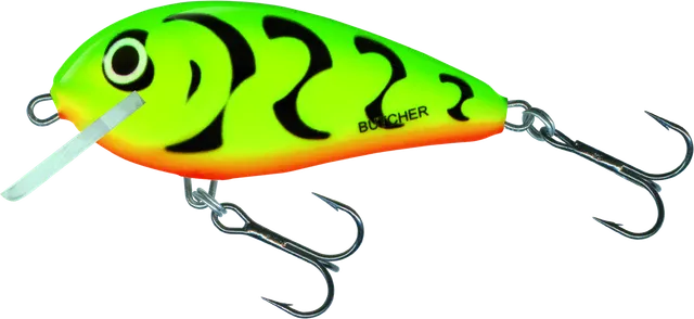 Salmo Butcher Crankbait 5cm 7g Sinking Green Tiger