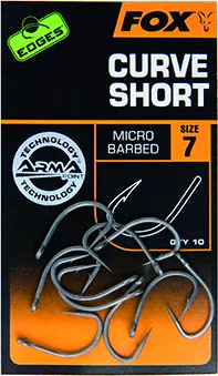 Fox Edges Armapoint Curve Shank Short Haken 5