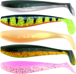Fox Rage Zander Pro Shad Softbait 7.5cm 5pc Mixed Colour