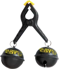 Black Cat Big Bells Bissanzeiger Clamp Black/Yellow