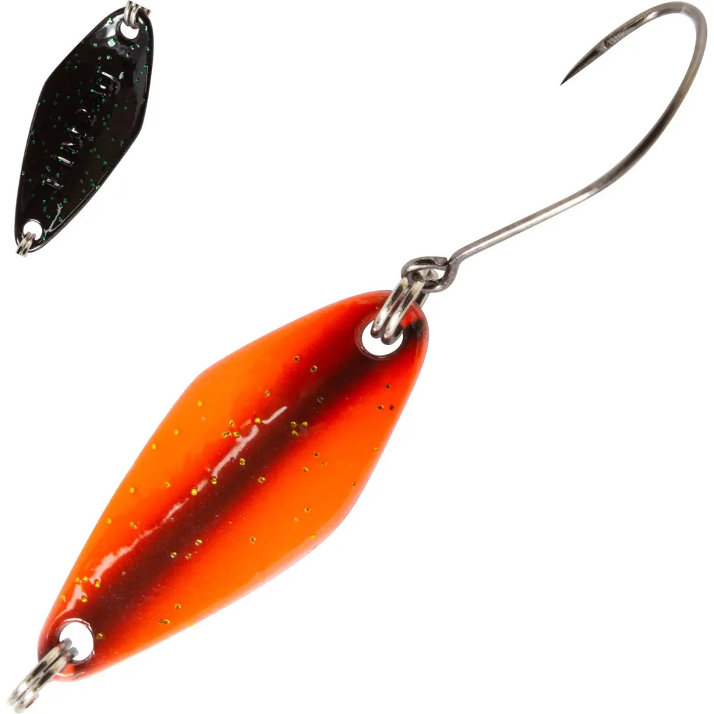 FTM Spoon Tremo 2.9cm 2.3g Orange-Rot M. Glitter/Schwarz M. Glitter