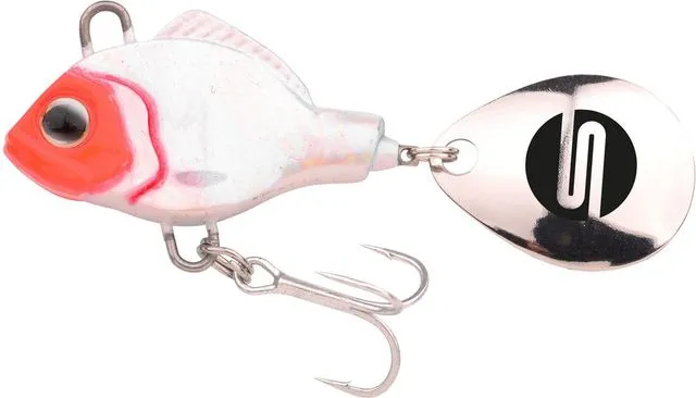 Spro ASP Jiggin Spinner 28g White Bleeder UV