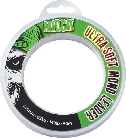 Madcat Ultra-Soft Mono Leader 50m 1.3mm 75kg