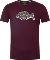 Korda Outline Tee S Burgundy