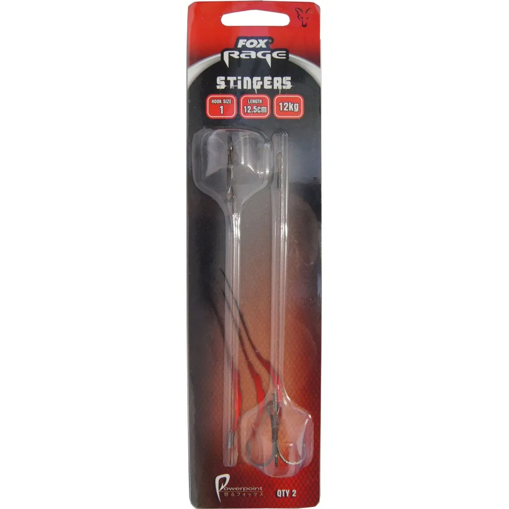 Fox Rage Stinger Single Angsthaken #1 12.5cm 12kg