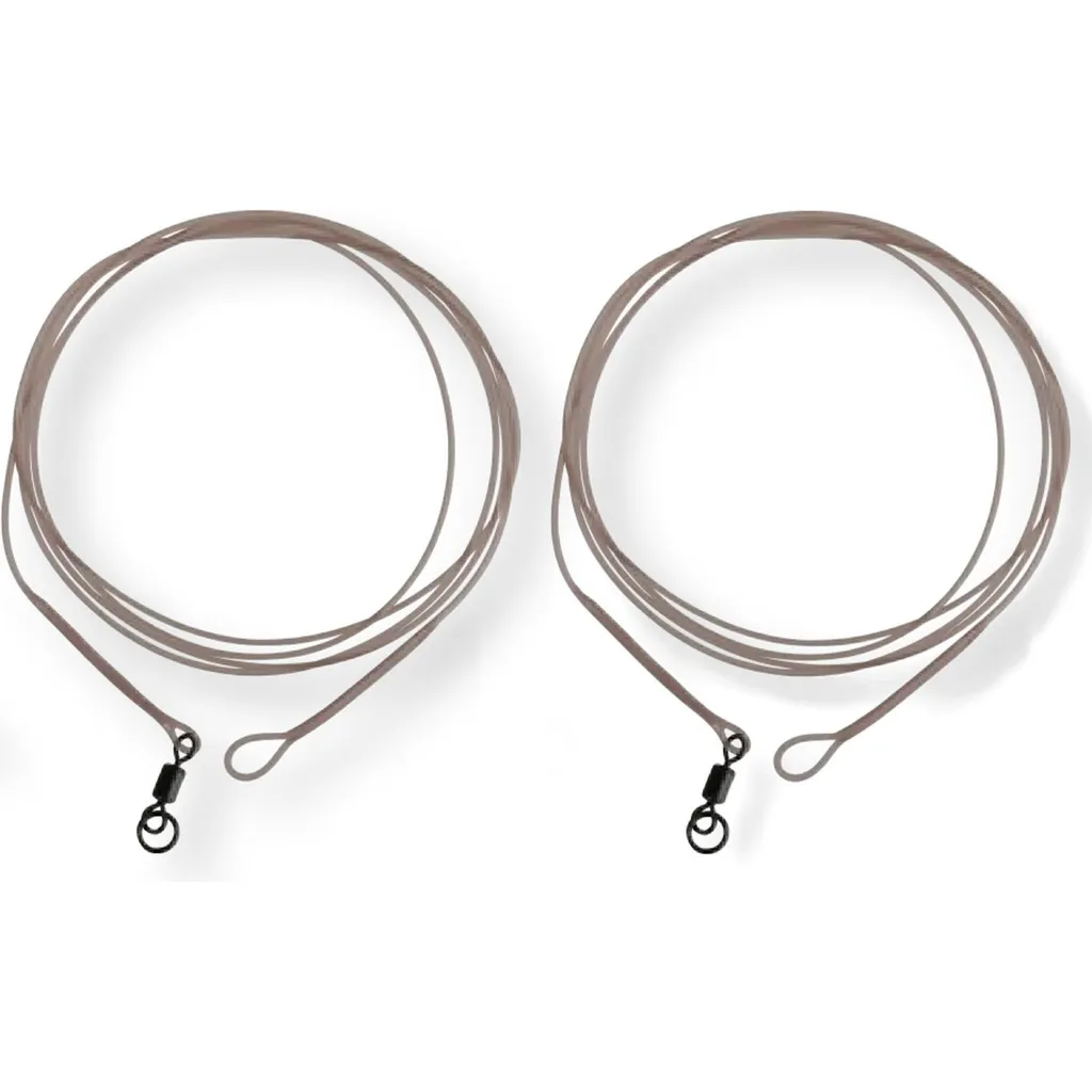 Prologic LM Mirage Loop Leader W/Ring Swivel 100cm 20.4kg