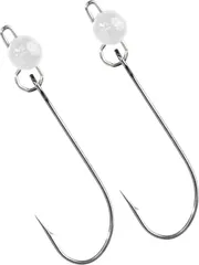 Balzer Tungsten Cheburashka Mit Haken Jig Head #8 0.5g White