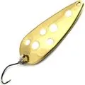 Troutwerk Spoon 4cm 5g Gold/White Dots Single Hook