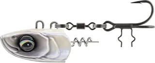 Savage Gear Monster Vertical Heads 150g 2/0 Pearl White