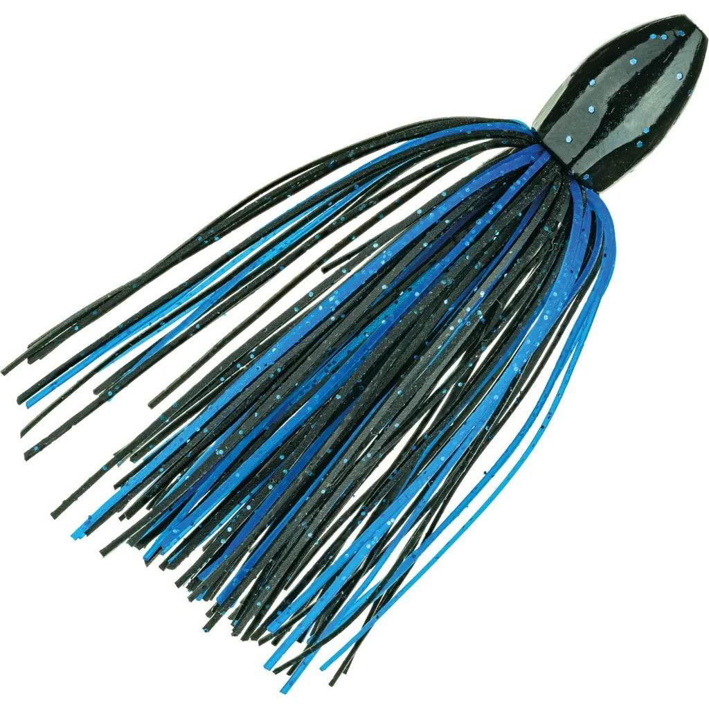 Strike King Tour Grade Skirted Jig 14.2g Black Blue Flake