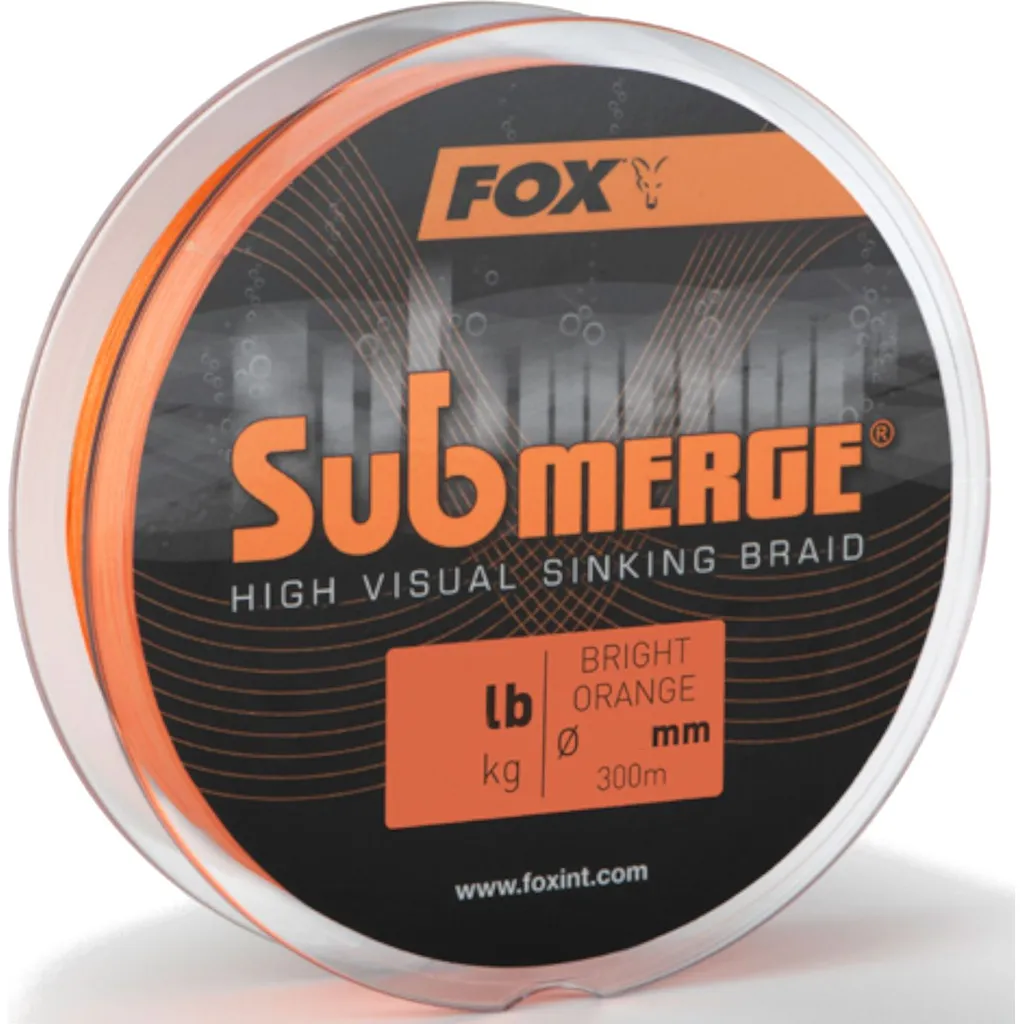 Fox Submerge high visual sinking braid 0.20mm 18.1kg 300m