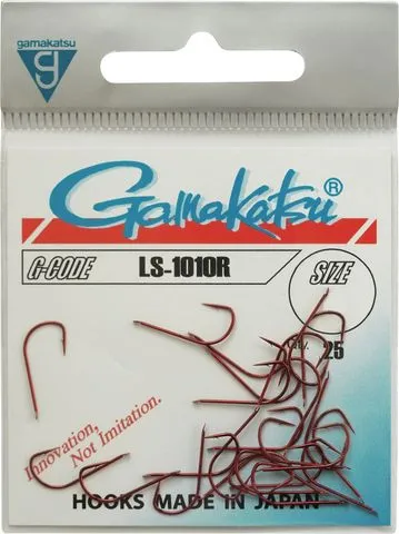 Gamakatsu LS-1010R Hooks 25 Rot
