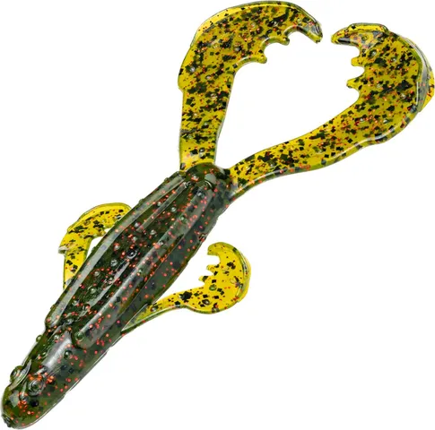 Strike King Rage Space Monkey Softbait 10cm Watermelon Red & Blk
