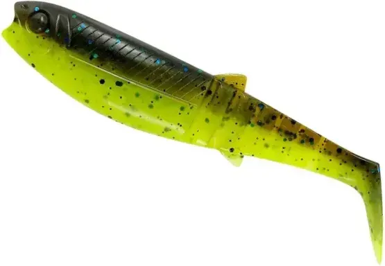 Savage Gear Cannibal Shad 8cm 5g Chartreuse Pumpkin