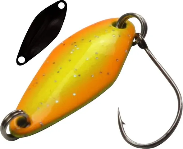 FTM Spoon Tremo 2.3g 2.9cm Yellow - Red / Black Single Hook
