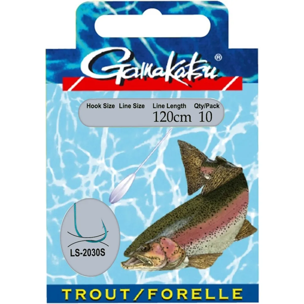 Gamakatsu Forelle Sbiro LS-2030 Haken #12 0.18mm
