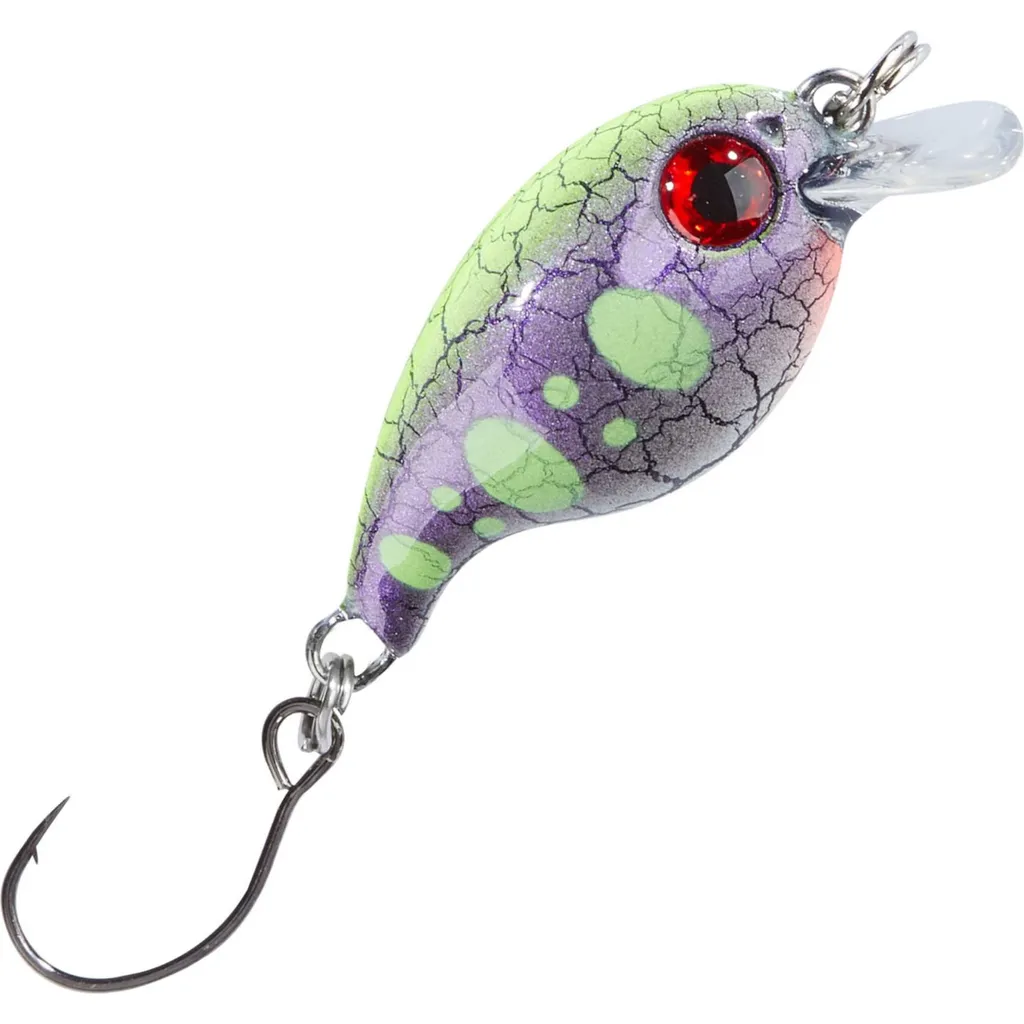 Balzer Trout Attack Crank Wobbler Thunder 3cm 2g Gelb-Lila