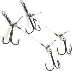 Pikecraft Double Swivel Stinger Rig XL #2/0 2er