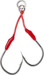 Savage Gear Bloody Assist Hook J Hooks #2/0 2pcs Double AS