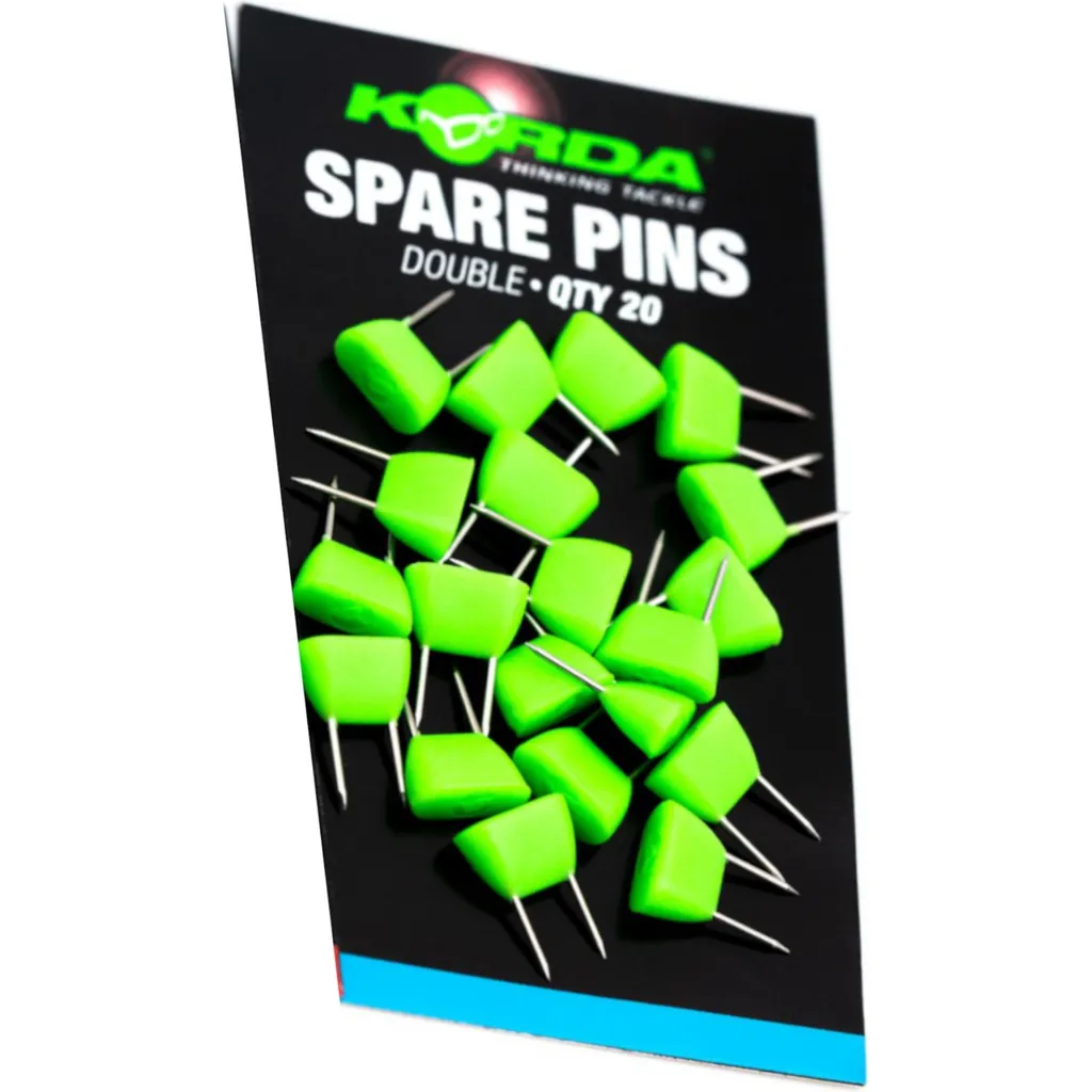 Korda Double Pins for rig Safes Rig-Zubehör Grün