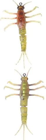 Savage Gear 3D Tpe Mayfly Nymph 5cm 2.5g Olive