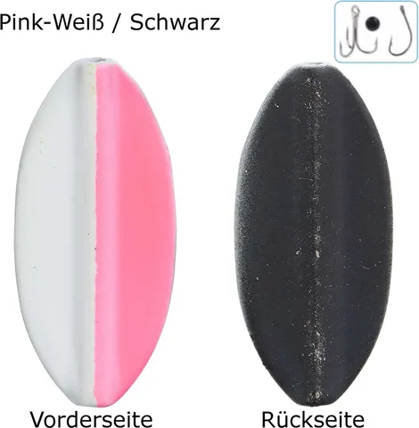 Balzer Pro Staff Series Spoon Inliner 1.9g Pink-Weiß/Schwarz