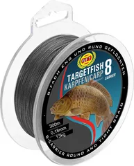 WFT TF8 Geflochtene Schnur 0.18mm 13kg 300m Schwarz