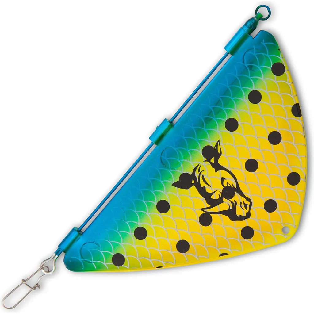Rhino Anti Kink Rig-Zubehör 11,5cm Gold Swedish Flag