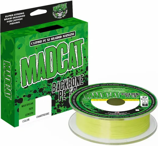 Madcat Backbone geflochtene Angelschnur 0,45mm 47,7kg 3000m