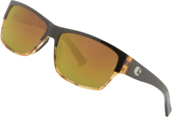 Lenz Optics Dee Sonnenbrille Braun Schildpatt, Kupfer Verspiegelt