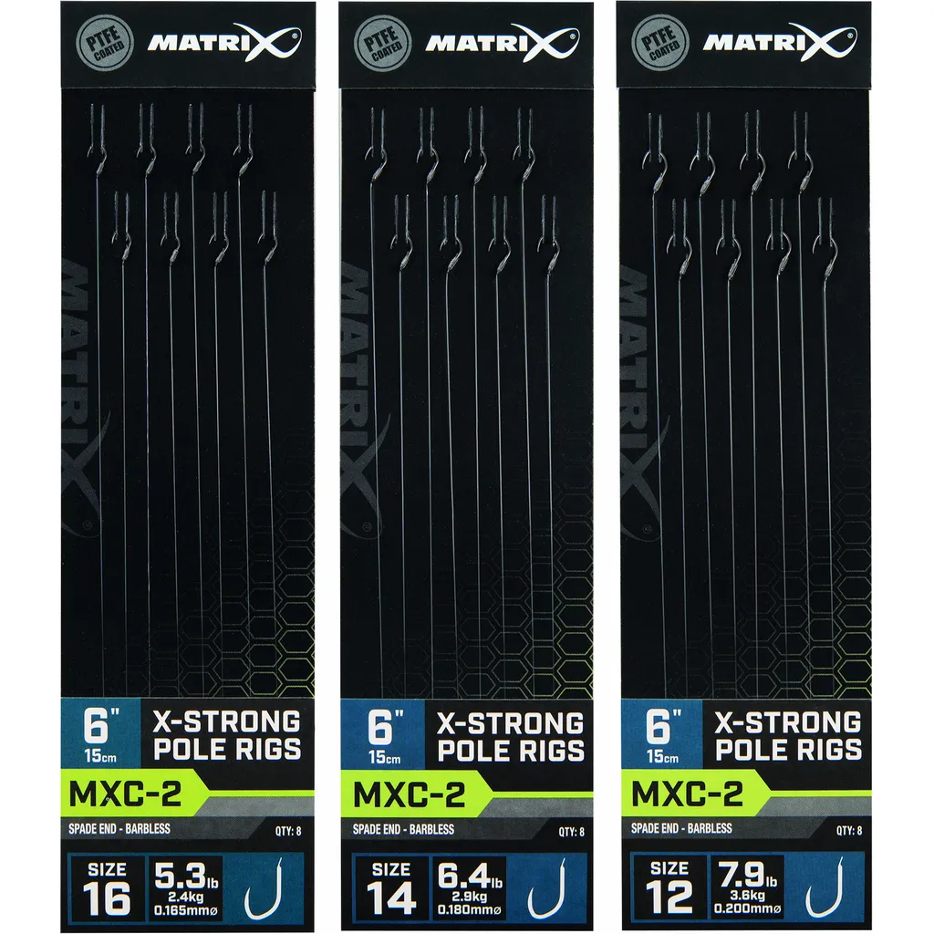 Matrix MXC-2 Barbless X-Strong Pole Rig #12 15cm 3.6kg