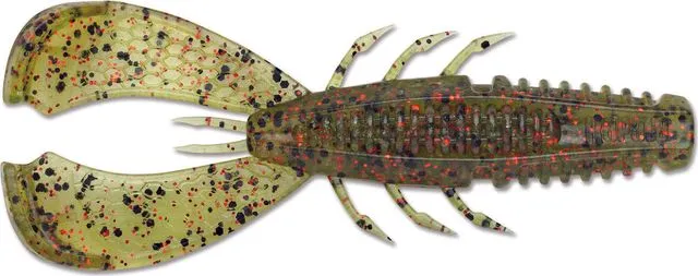 Rapala CrushCity Cleanup Craw Softbait 7pc 8g 9cm Watermelon Red