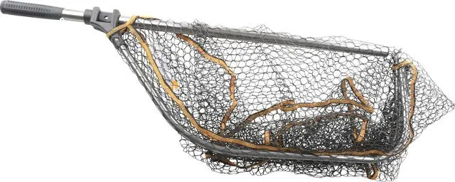 Savage Gear Pro Folding Rubber Large Mesh Landing Net XL 70x85cm Rubber Mesh