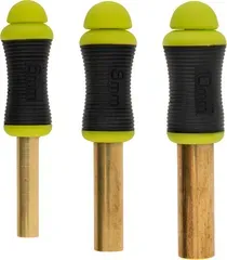 Matrix Compression Punch Set 6–8–10mm Messing/Gummi