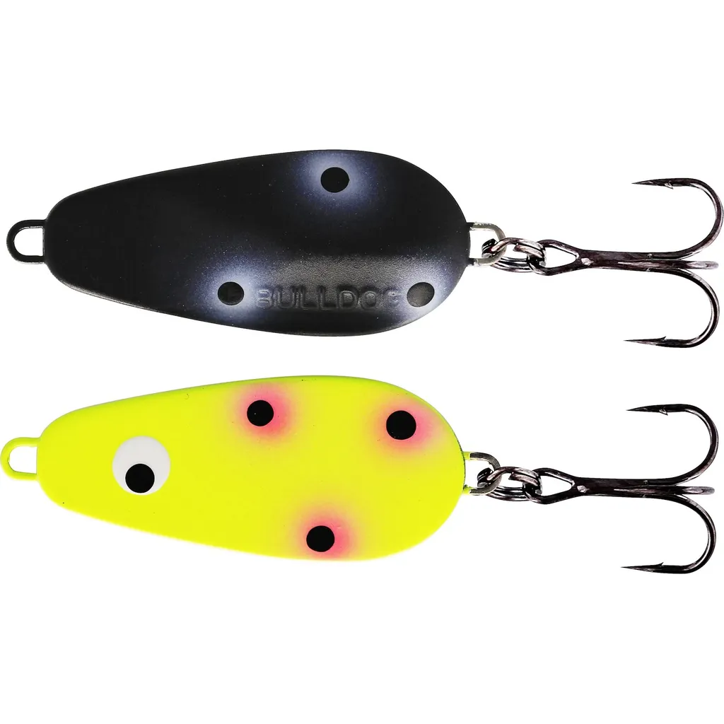 Westin Bulldog Blinker 3.3cm 4g Schwarz / Gelb Clown