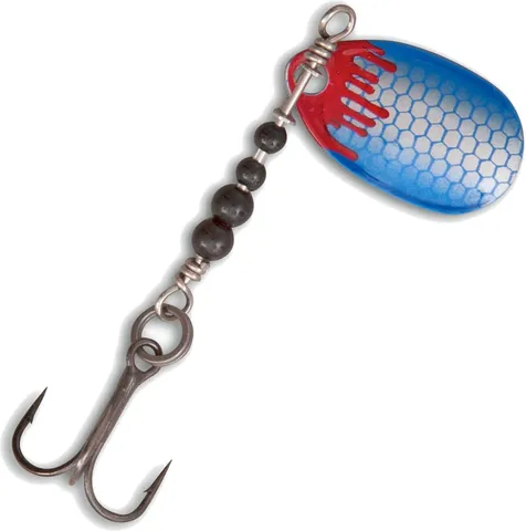 Quantum Magic Trout Bloody UL Spinner 1.75g 2.5cm Silber Blau