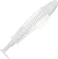 Bullseye Lamelli Weichköder 10cm White Paddle tail