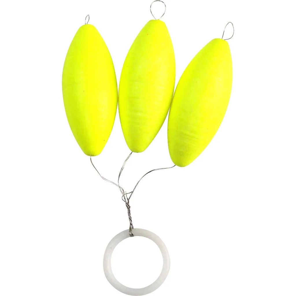 FTM Forellen Pilot 15mm 3pc Gelb