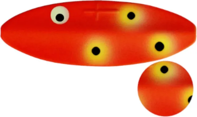 Westin PRÆSTEN Inlineblinker 4,7cm 4,5g Orange Clown