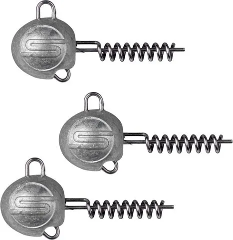 Spro Zinc Screw-In Jig Heads 5g 2pcs Silver